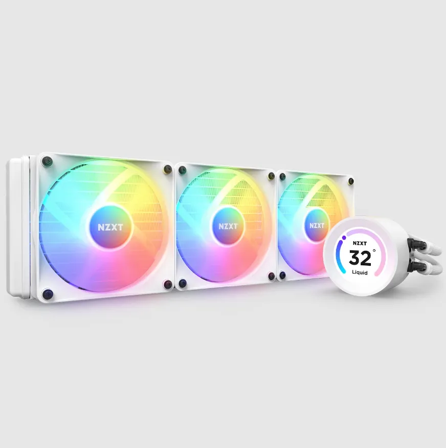NZXT Kraken Elite RGB 360mm Liquid CPU White
