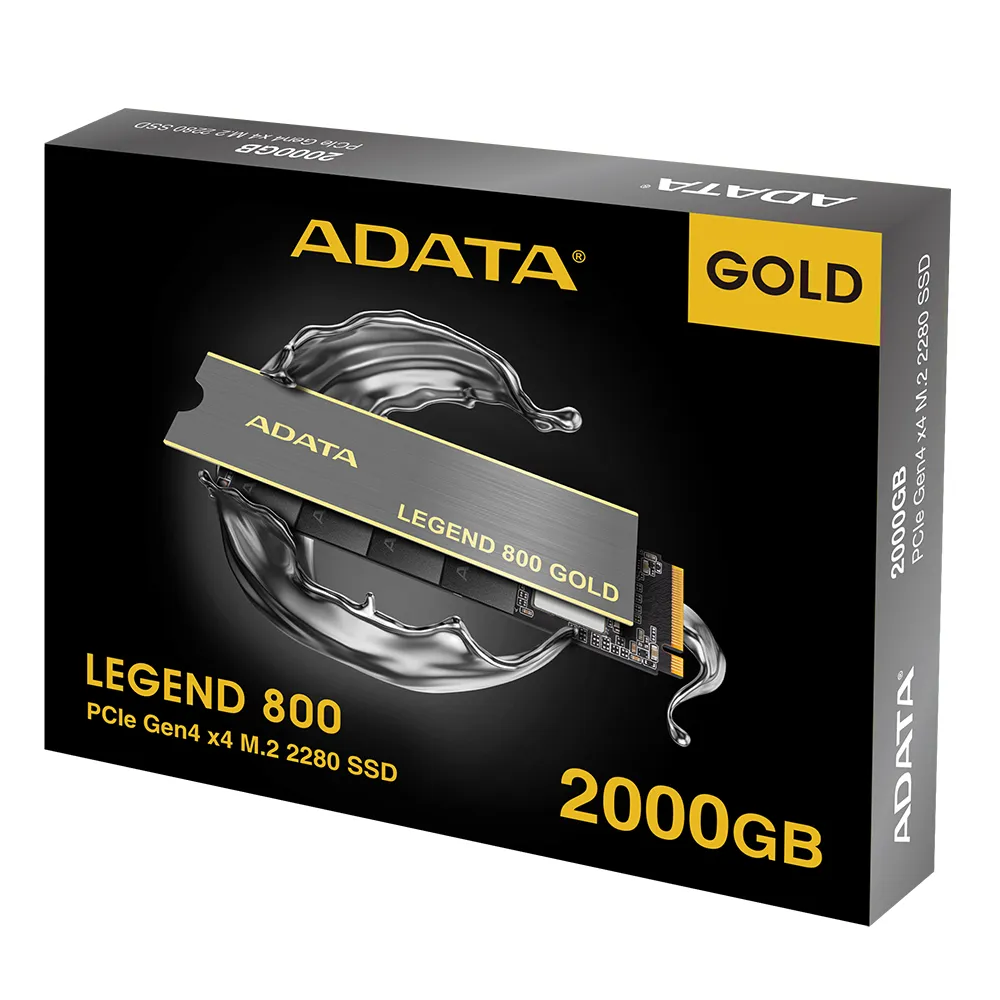 ADATA LEGEND 800 SLEG-800G-2000GCS-S38 2 TB, PCIe 4.0, M.2 - SSD