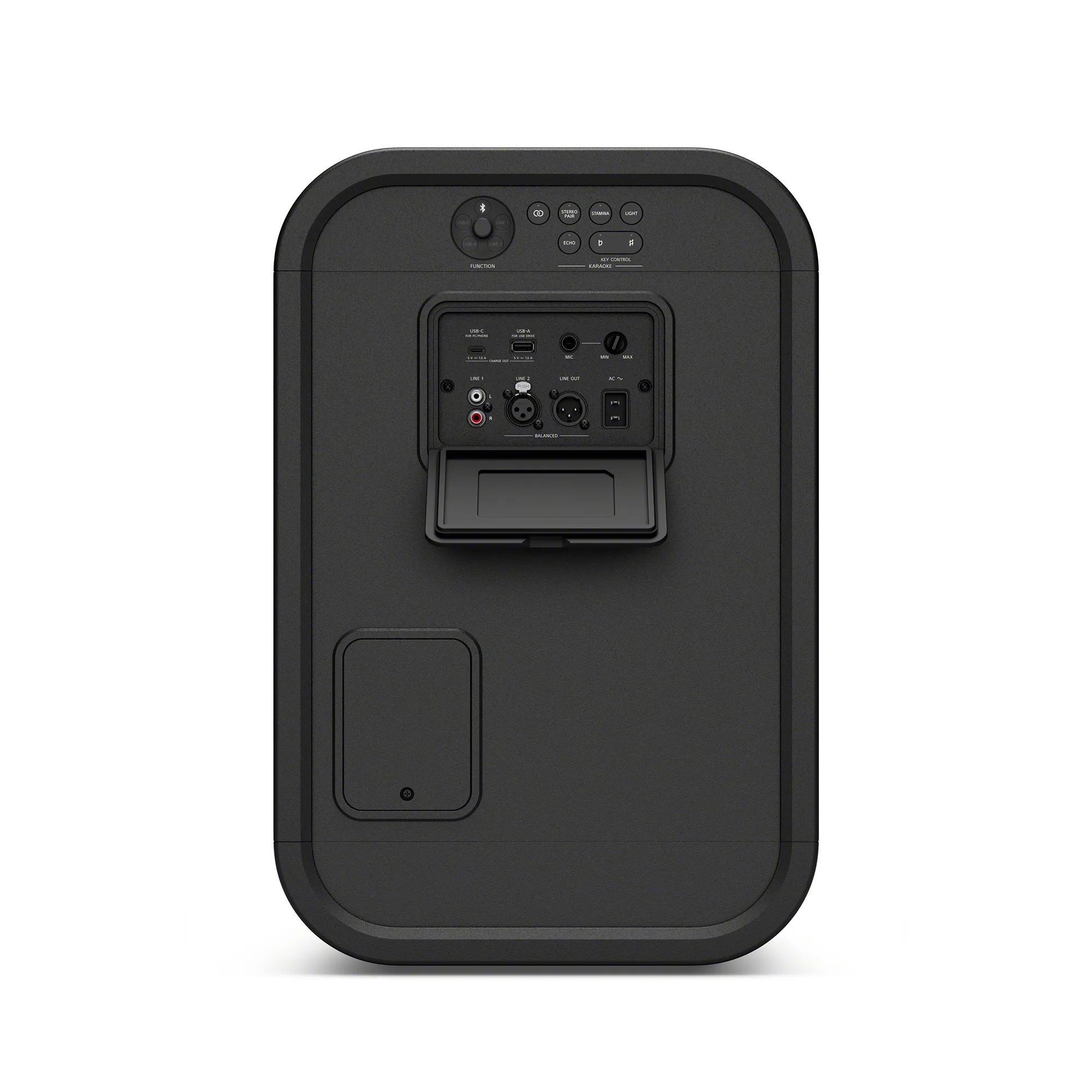 Wired, Bluetooth Party Speaker, Black