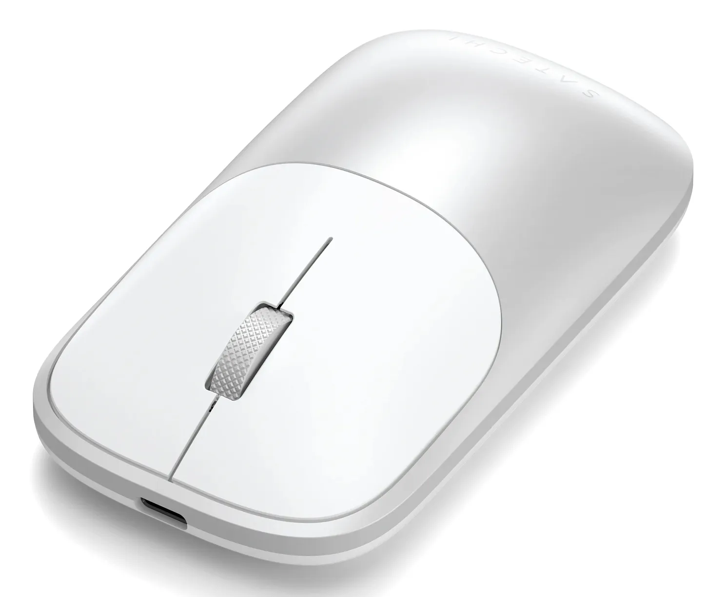 Satechi Slim EX ST-MEXS Wireless Ergonomic Mouse, Silver