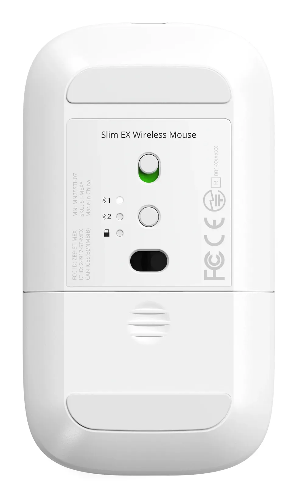 Satechi Slim EX ST-MEXS Wireless Ergonomic Mouse, Silver