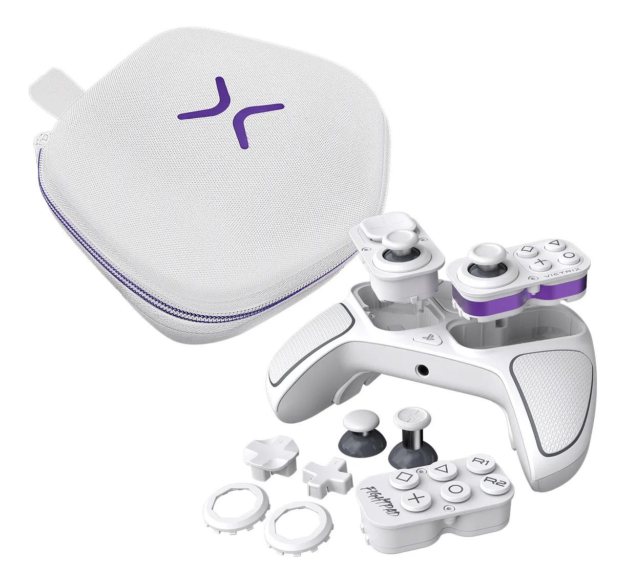 Turtle Beach Victrix Pro BFG Reloaded tr&aring;dl&ouml;s handkontroll - Vit