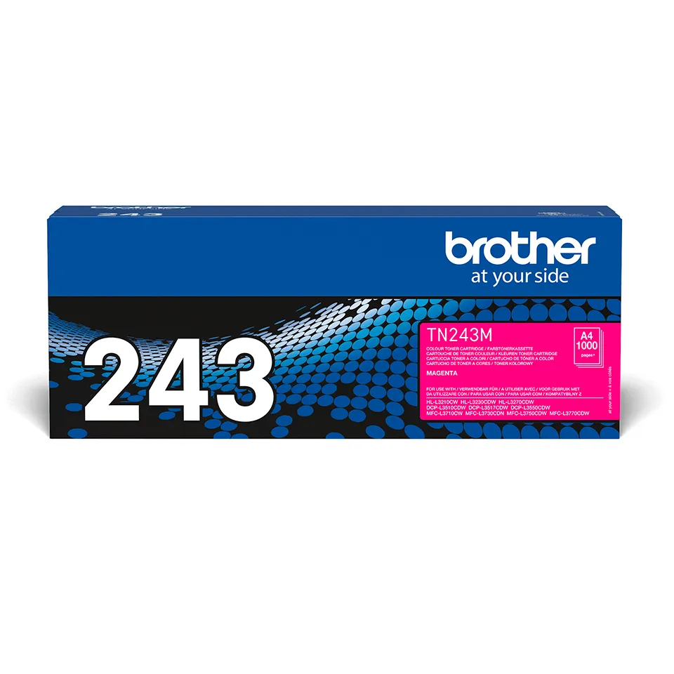 Brother TN243M toner cartridge, Magenta