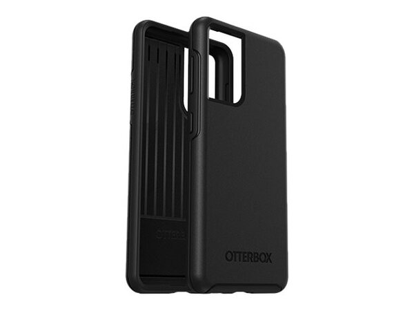 OtterBox Symmetry Series - ProPack Packaging - takakansi matkapuhelimelle - polykarbonaatti, synteettinen kumi - musta malleihin Samsung Galaxy S21 5G - (ei pal