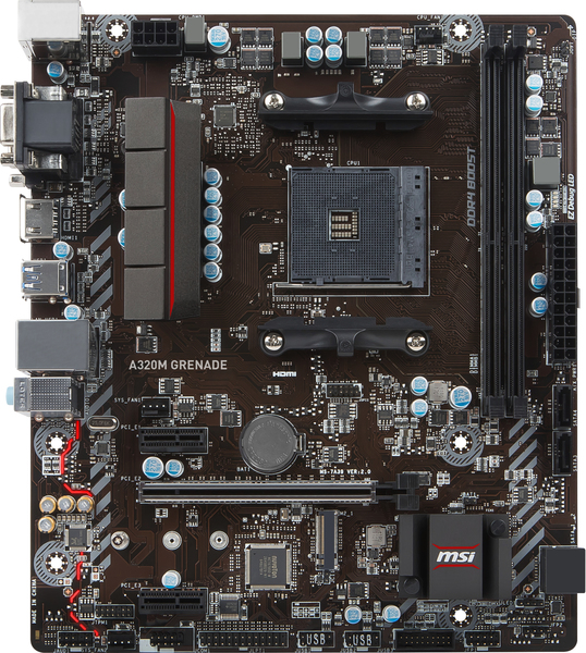 MSI A320M Grenade mATX - motherboard