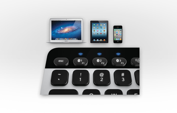 Logitech Easy-Switch - N&auml;pp&auml;imist&ouml; - Bluetooth