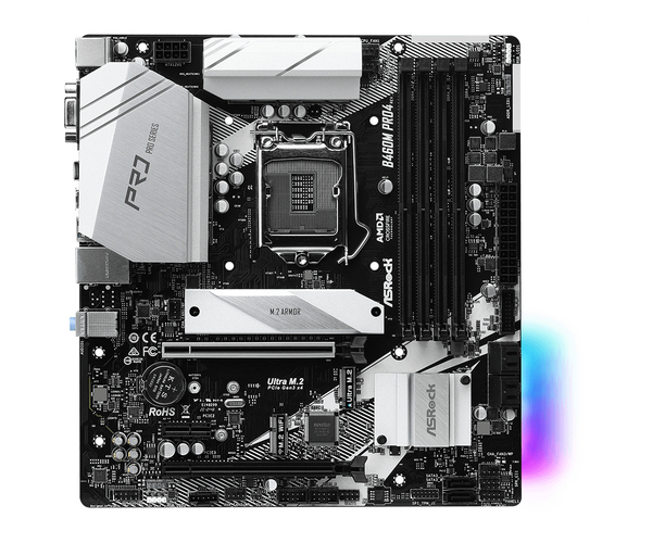 ASRock B460M Pro4 mATX-emolevy