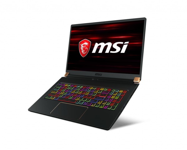 MSI 17.3" GS75 Stealth, 16GB / 512 GB SSD, RTX 2060, Win 10 Home - gaming notebook, Black