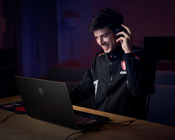 MSI 17.3" GS75 Stealth, 16GB / 512 GB SSD, RTX 2060, Win 10 Home - gaming notebook, Black