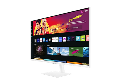 Samsung 32&quot; Smart Monitor M7 S32BM701UU 4K UHD, USB-C, VA -n&auml;ytt&ouml;, Valkoinen