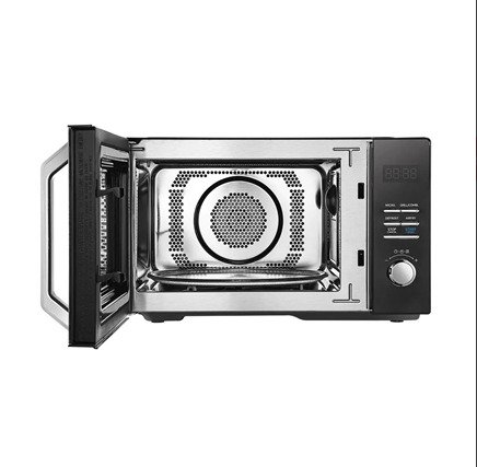 Midea MAC23XF Freestanding Microwave Oven, 23L, 800W, Convection &amp; Grill, Black