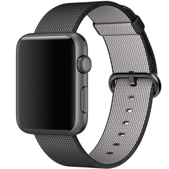 APPLE 42mm Black Nylon Band