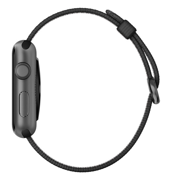 APPLE 42mm Black Nylon Band