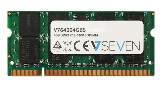 4GB DDR2 800MHZ CL6 SO DIMM PC2-6400 1.8V