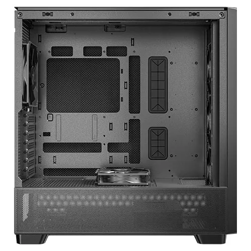 Antec FLUX SE Midi-Tower Case with window, Black/Wood