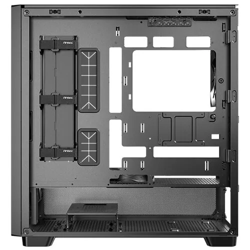 Antec FLUX SE Midi-Tower Case with window, Black/Wood