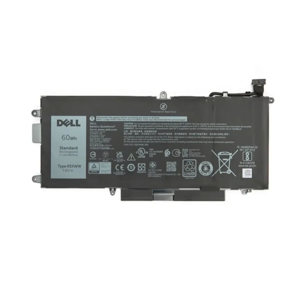 Dell Battery, 45 WHR, 3 Cell, Lithium Ion