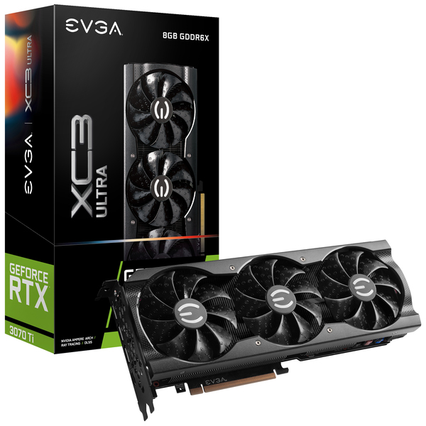 EVGA GeForce RTX 3070 Ti XC3 Ultra 8 GB - Grafikkort