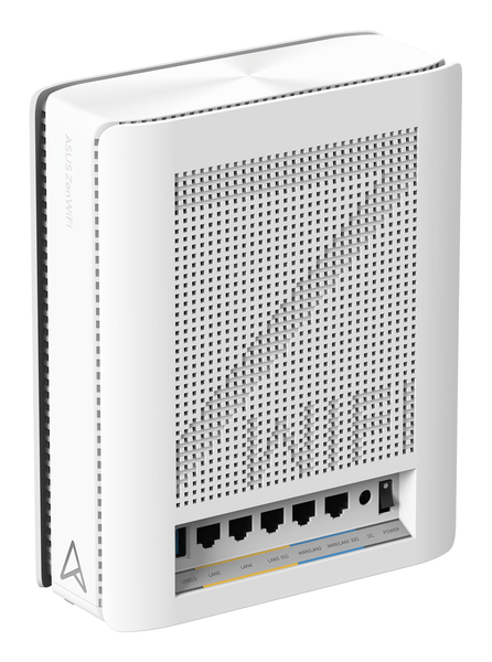 ASUS ZenWiFi BQ16 BE25000 Quad-band WiFi 7 Mesh Router 2-Pack White