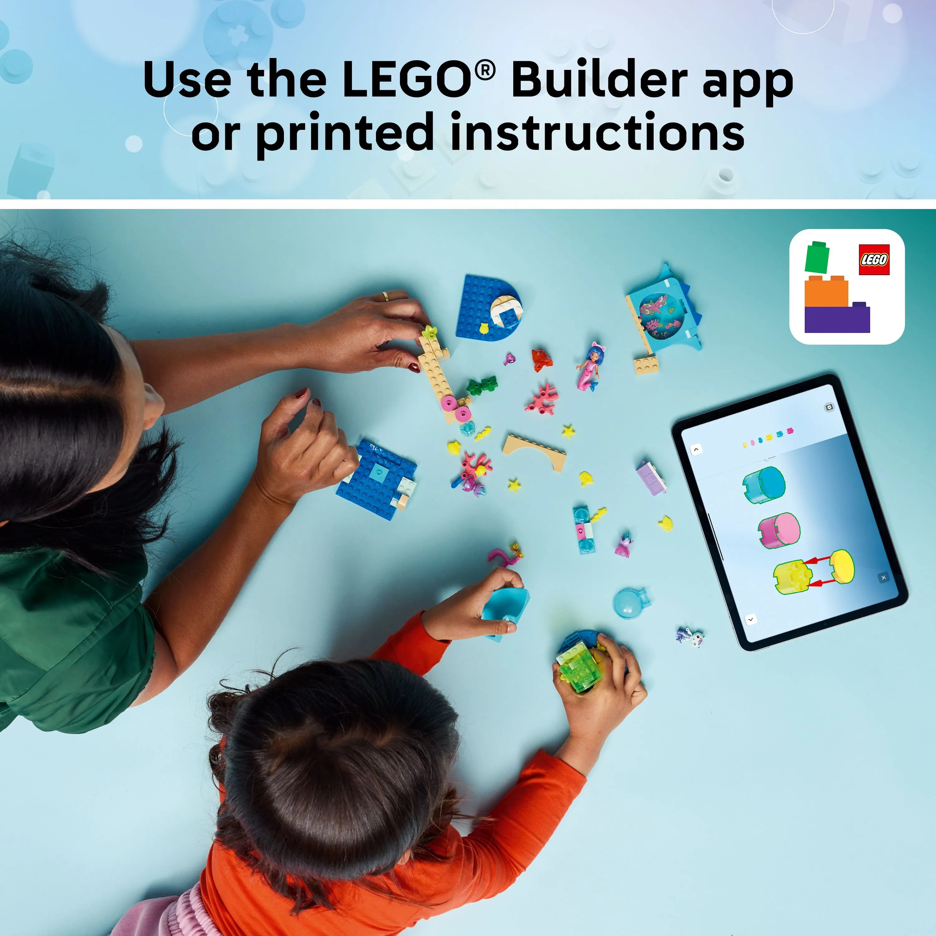 LEGO Gabby&rsquo;s Dollhouse Gabbys Sj&ouml;jungfruns akvarie&auml;ventyr 11204