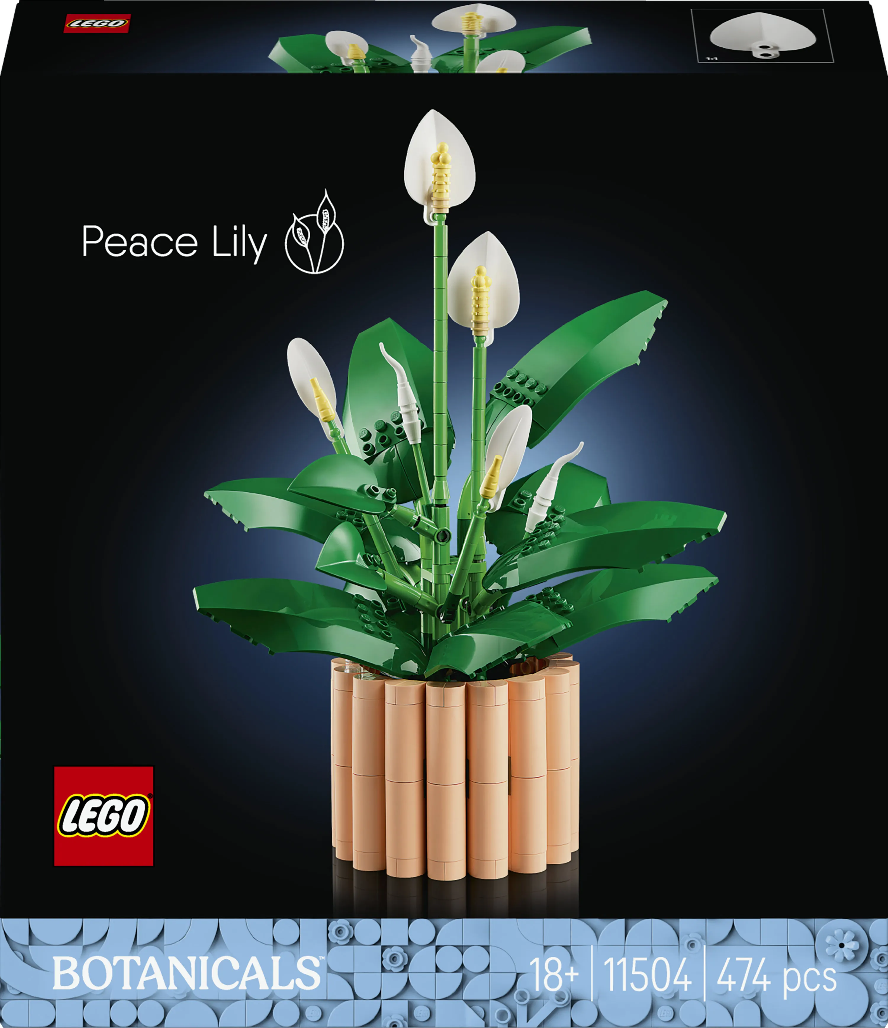 LEGO Botanicals Peace Lily 11504