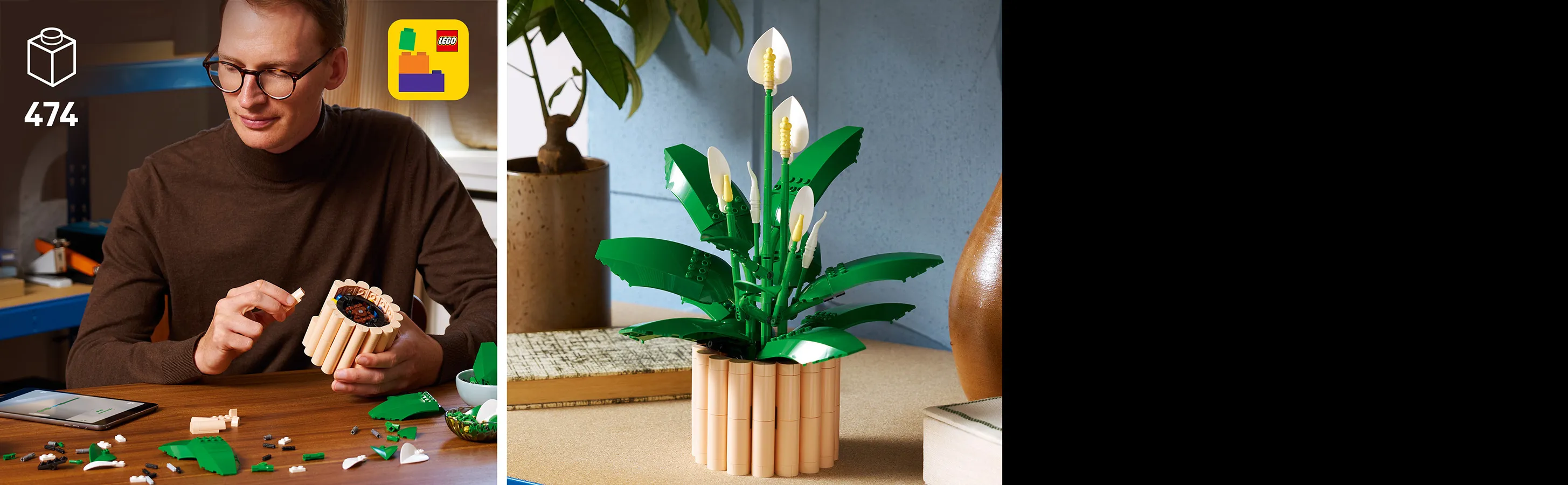 LEGO Botanicals Peace Lily 11504