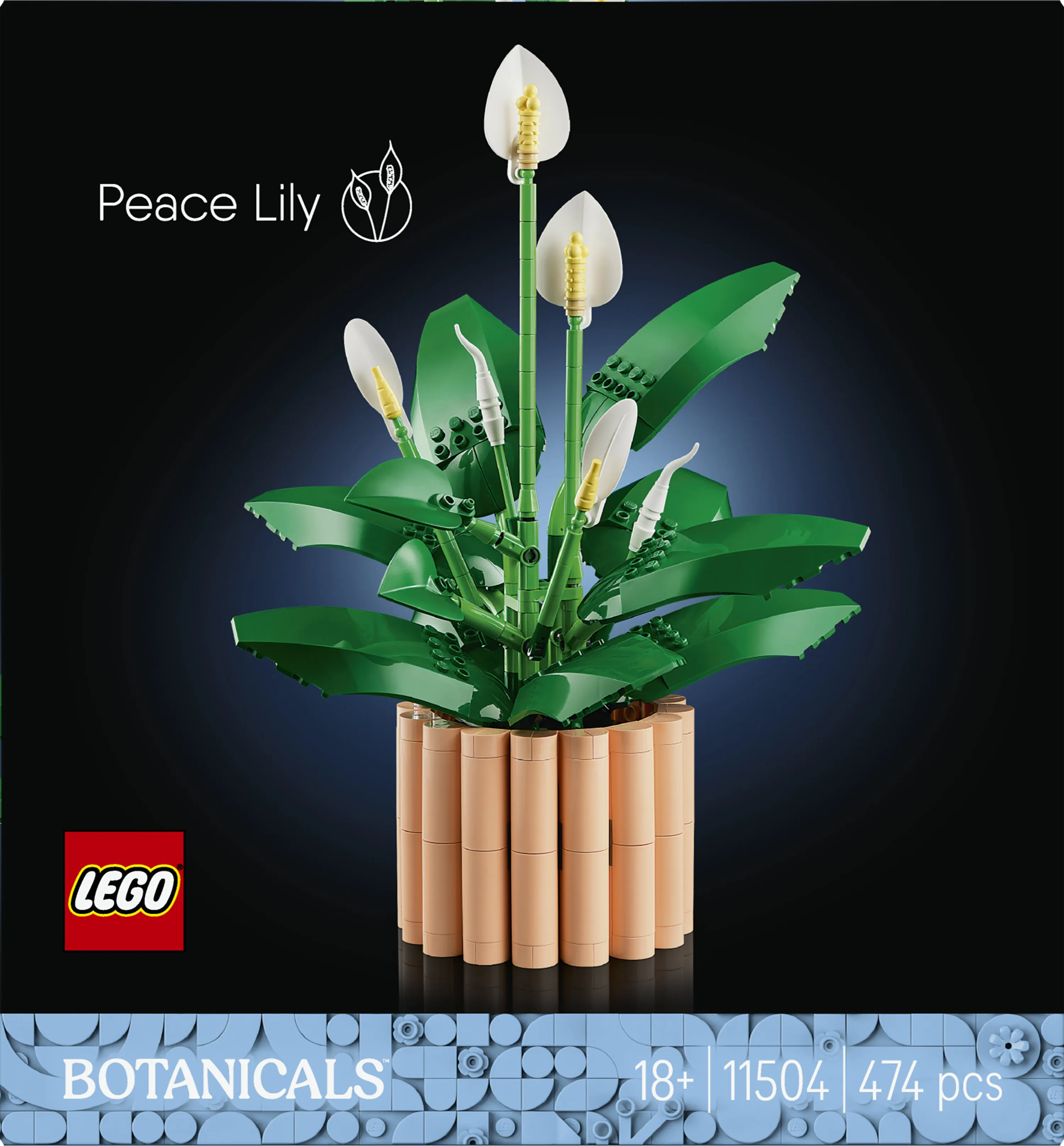 LEGO Botanicals Peace Lily 11504