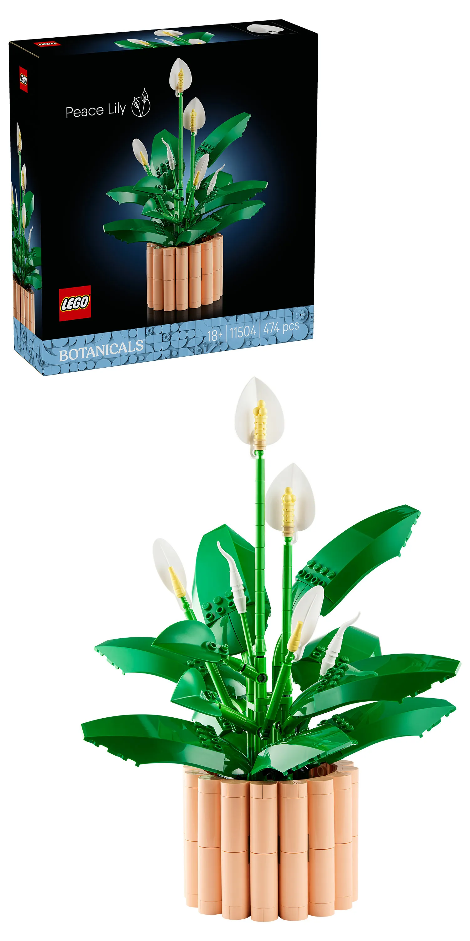 LEGO Botanicals Peace Lily 11504