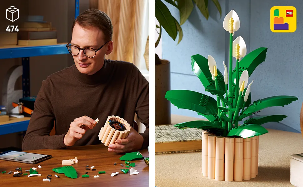 LEGO Botanicals Peace Lily 11504