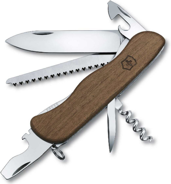 Victorinox Forester Wood f&auml;llkniv, 111 millimeter, valn&ouml;t