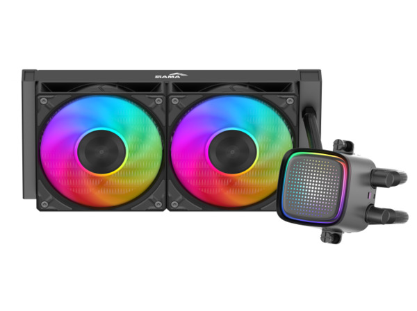 SAMA L50 Black 240 mm Liquid Processor Cooler