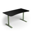 Arozzi Arena Medium -pelipöytä, Forest Green, 140x75.5cm