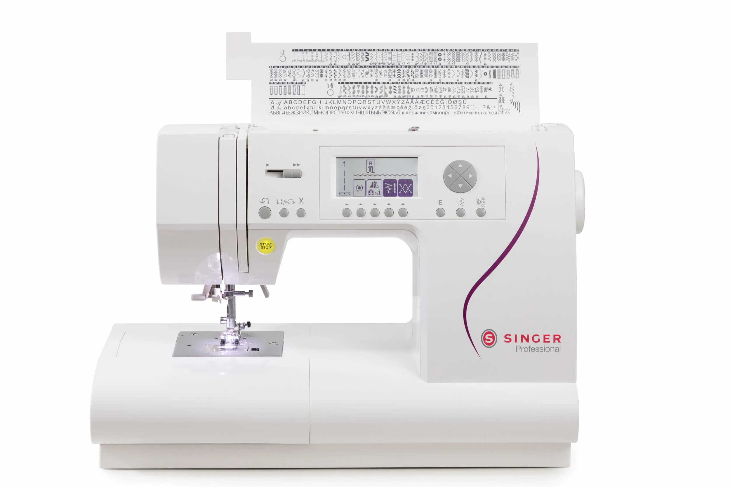 Singer Legacy 430 Professional symaskin, 810 s&ouml;mmar, vit
