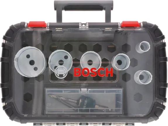 Bosch Hole Saw Set Progressor 9pcs. - 2608594187 Electrician