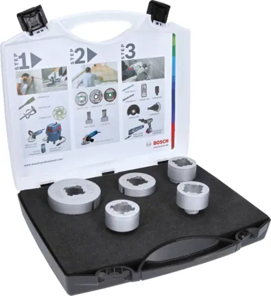 Bosch X-LOCK diamond dry drill set Best for Ceramic Dry Speed&nbsp;(5-piece, 20 - 68mm)