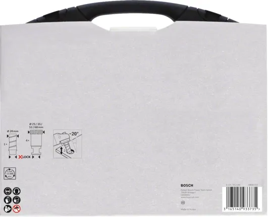 Bosch X-LOCK diamond dry drill set Best for Ceramic Dry Speed&nbsp;(5-piece, 20 - 68mm)