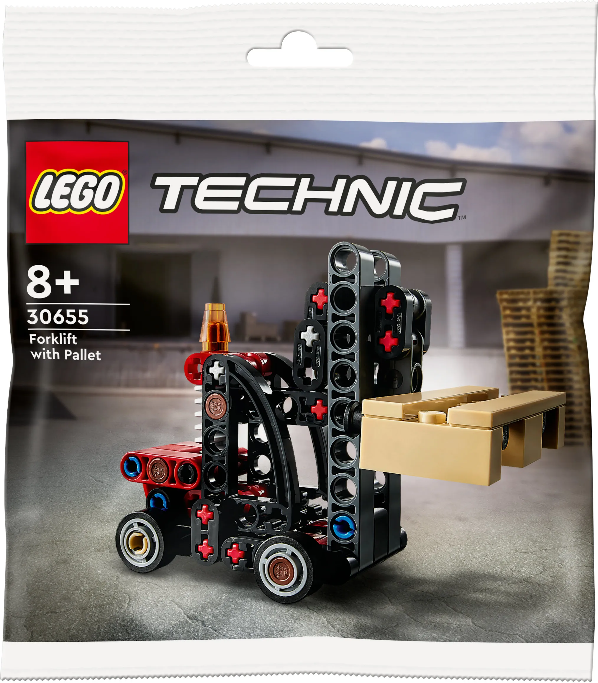 Lego Technic Forklift with Pallet 30655