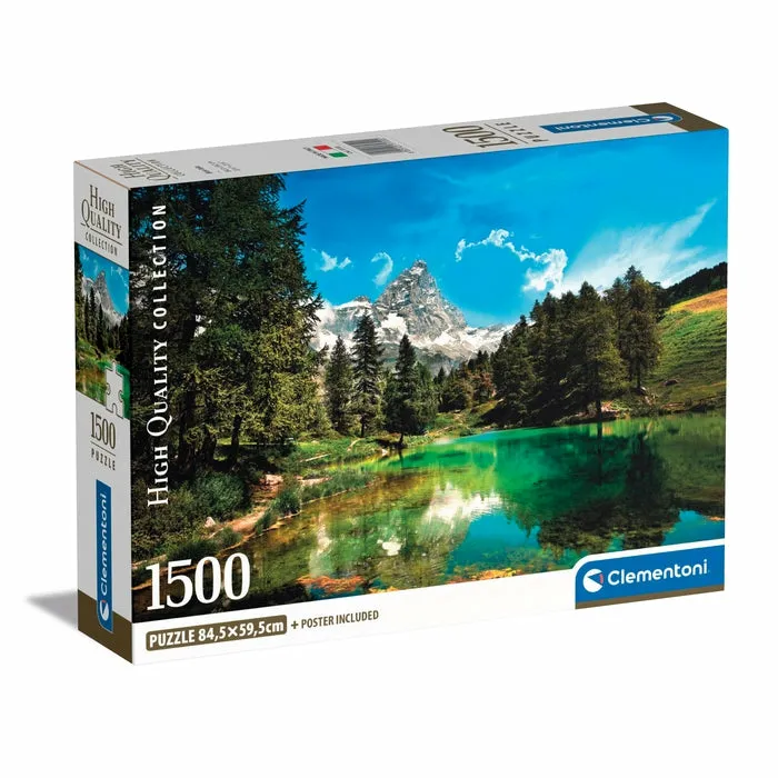 Clementoni High Quality Collection Blue Lake - pussel, 1500 bitar