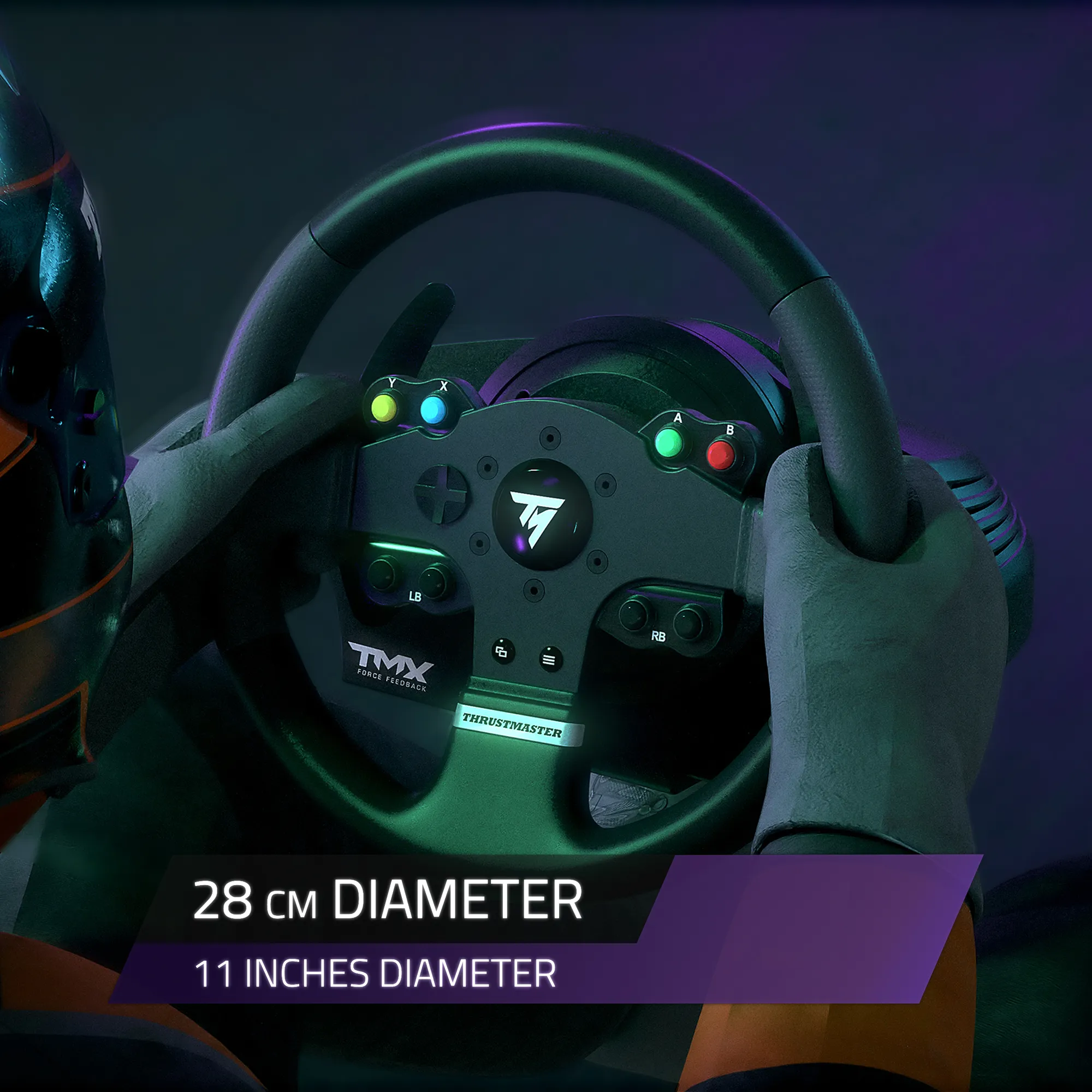 Thrustmaster TMX Force Feedback - ratt + pedaler, PC, Xbox