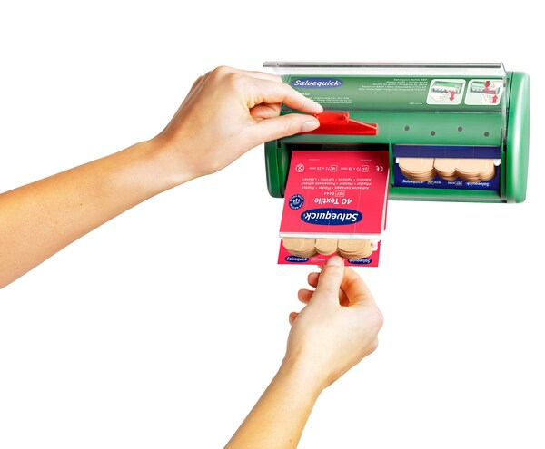 Salvequick - lappdispenser