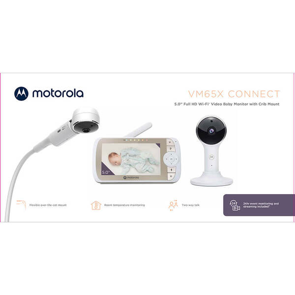 Motorola VM65X Connect - baby monitor