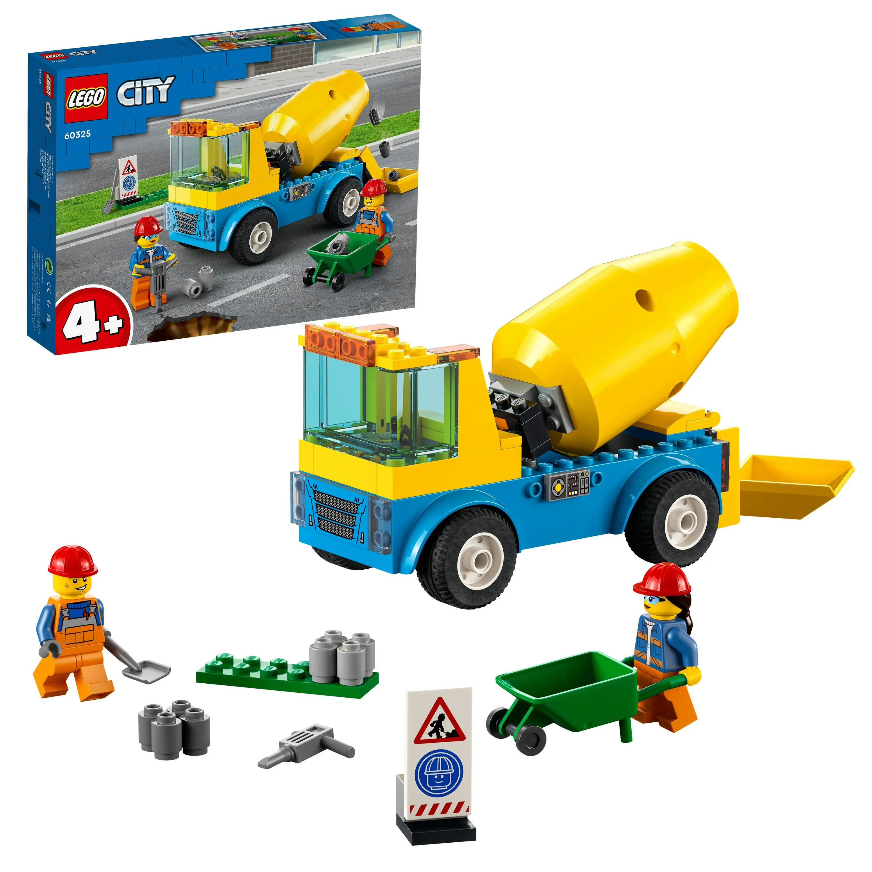 Lego City Great Vehicles - cement mixer truck 60325
