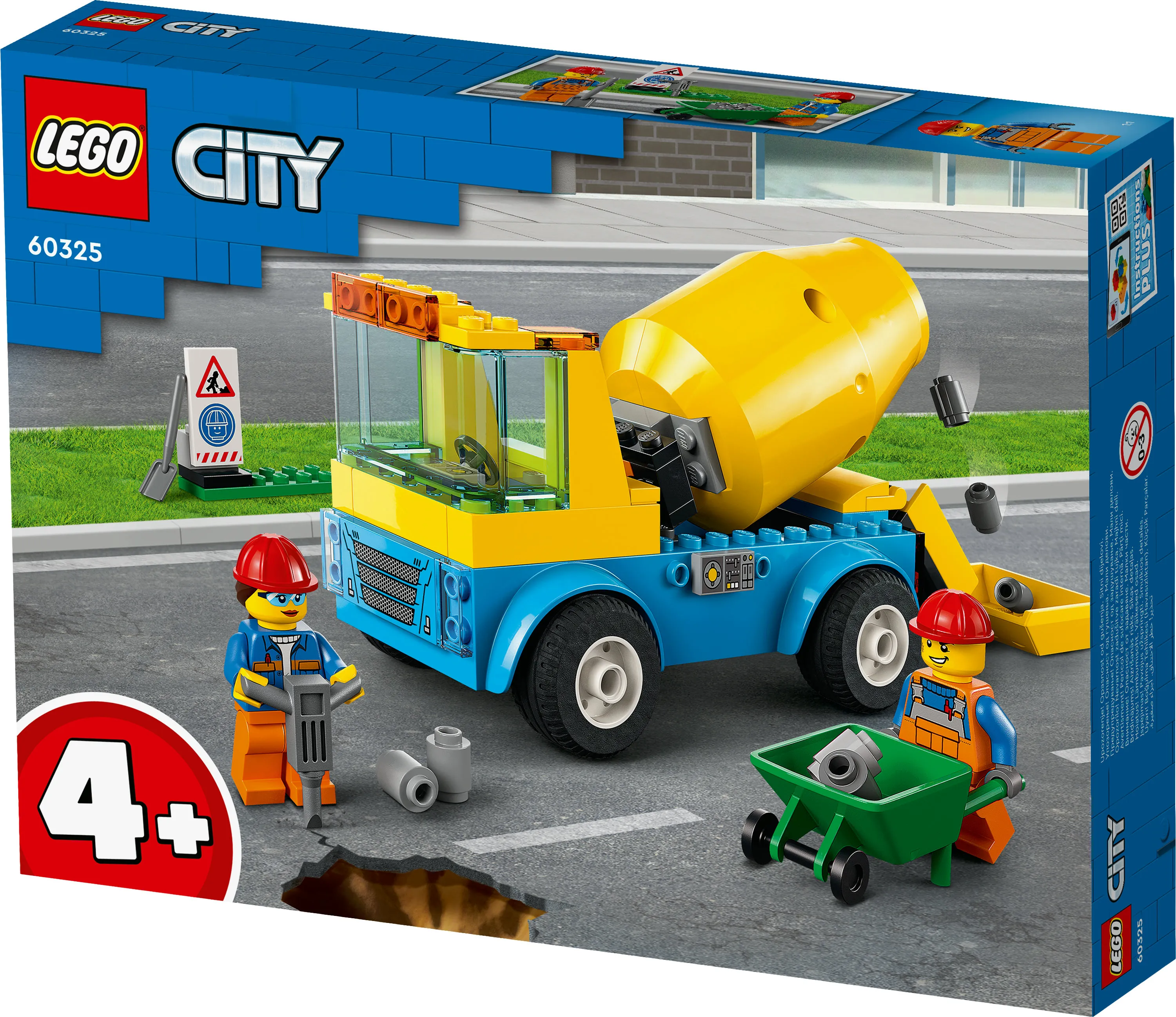 Lego City Great Vehicles - cement mixer truck 60325