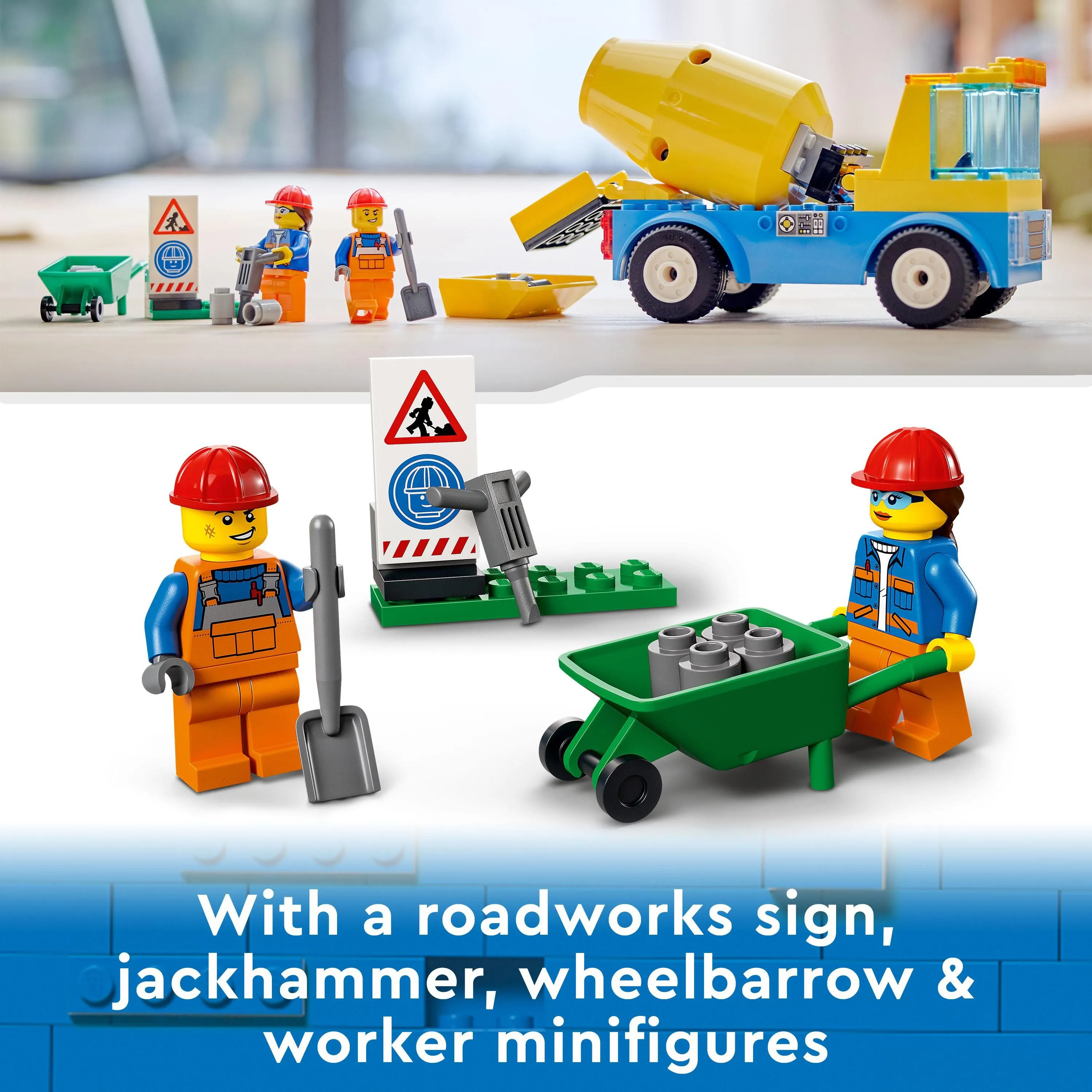 Lego City Great Vehicles - cement mixer truck 60325