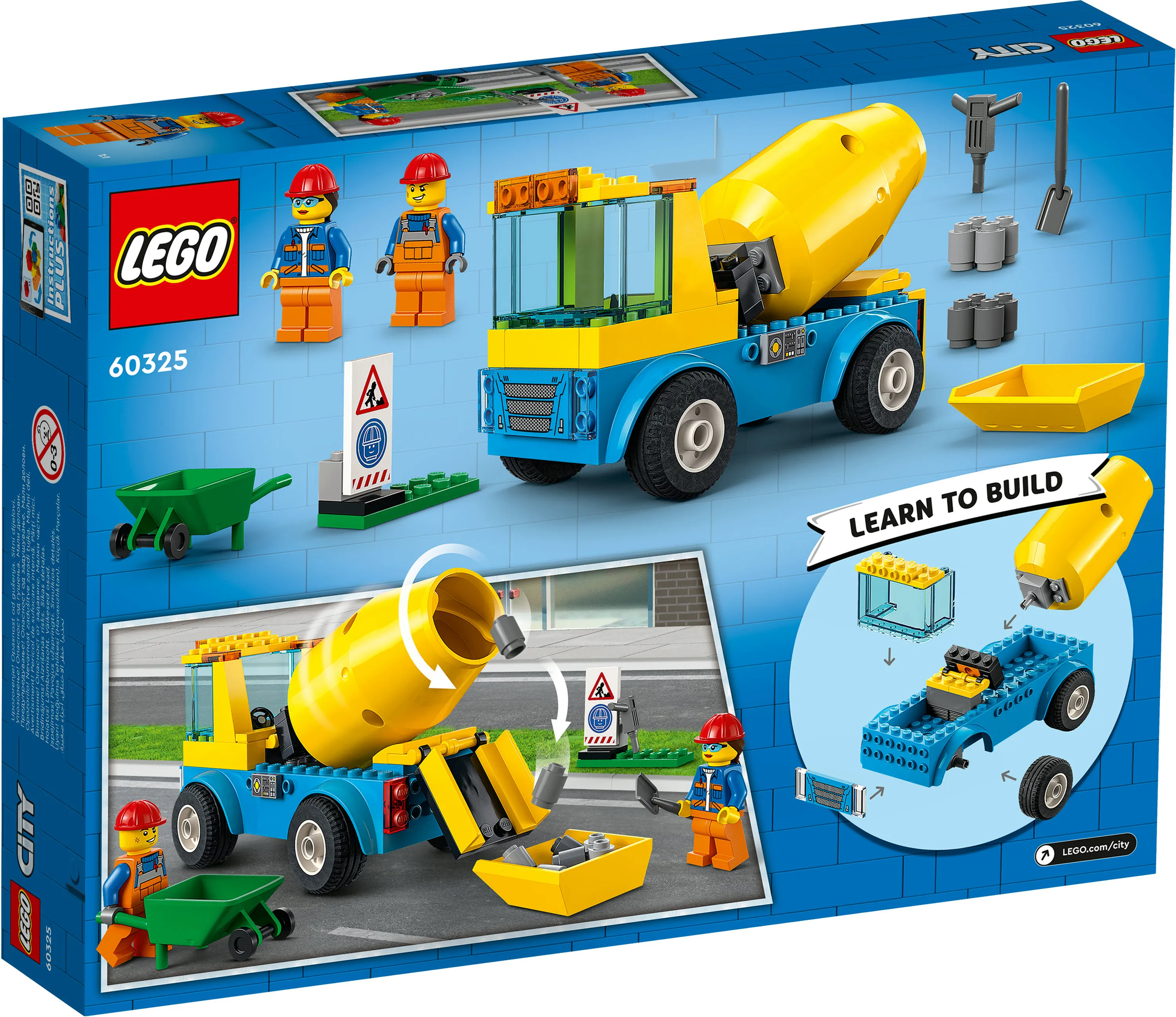 Lego City Great Vehicles - cement mixer truck 60325