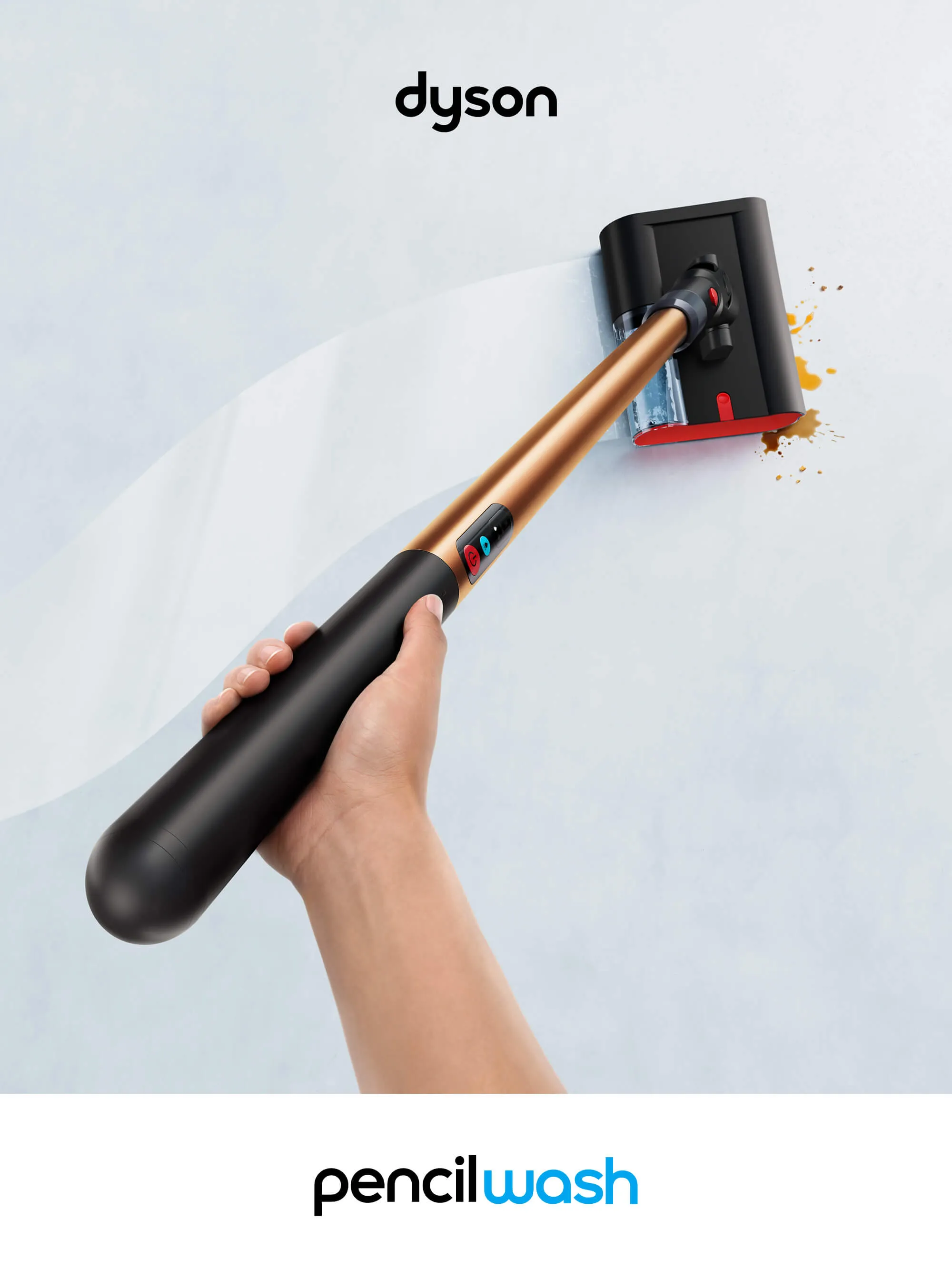 Dyson PencilWash 637239-01 Cordless Electric mop, Multicolour