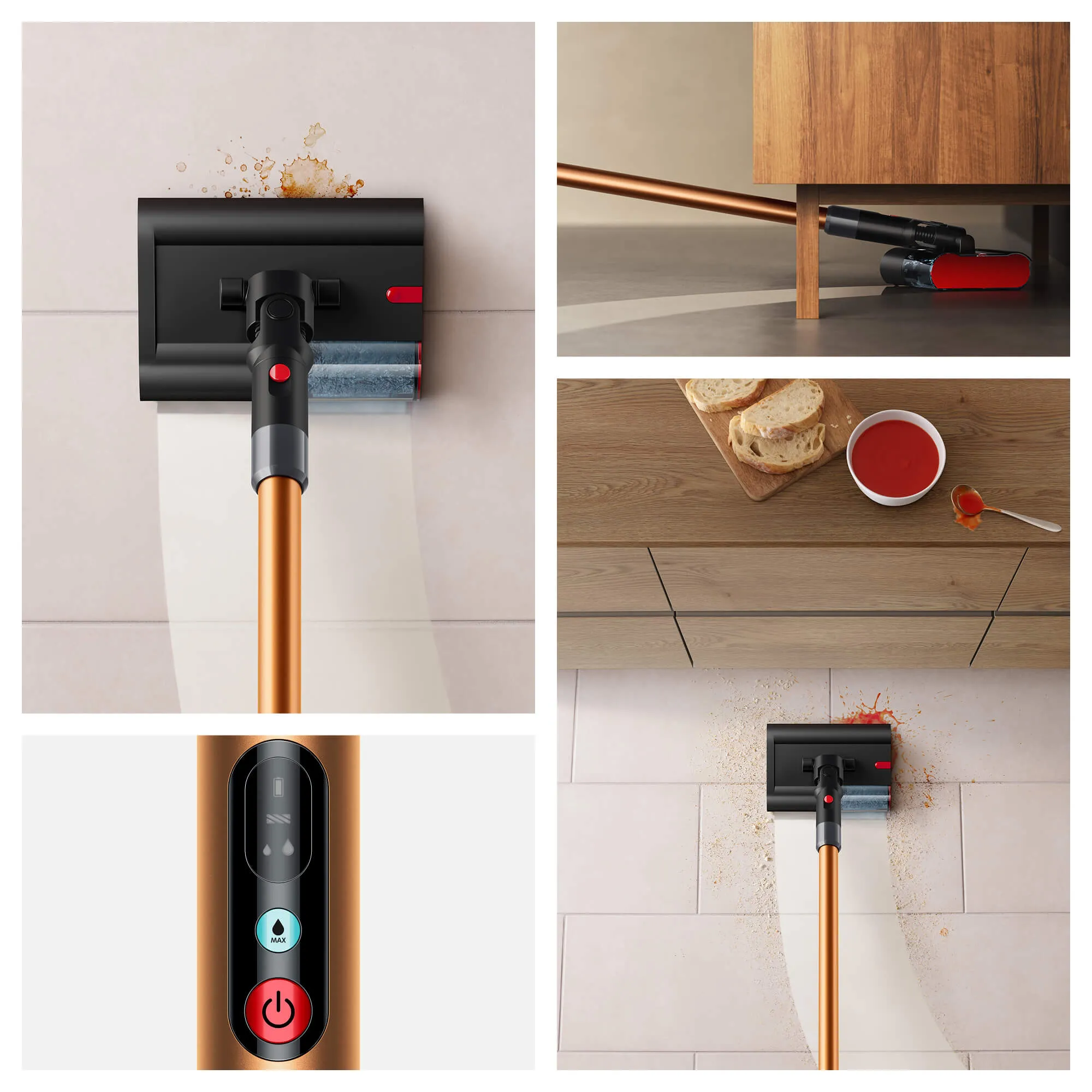 Dyson PencilWash 637239-01 Cordless Electric mop, Multicolour
