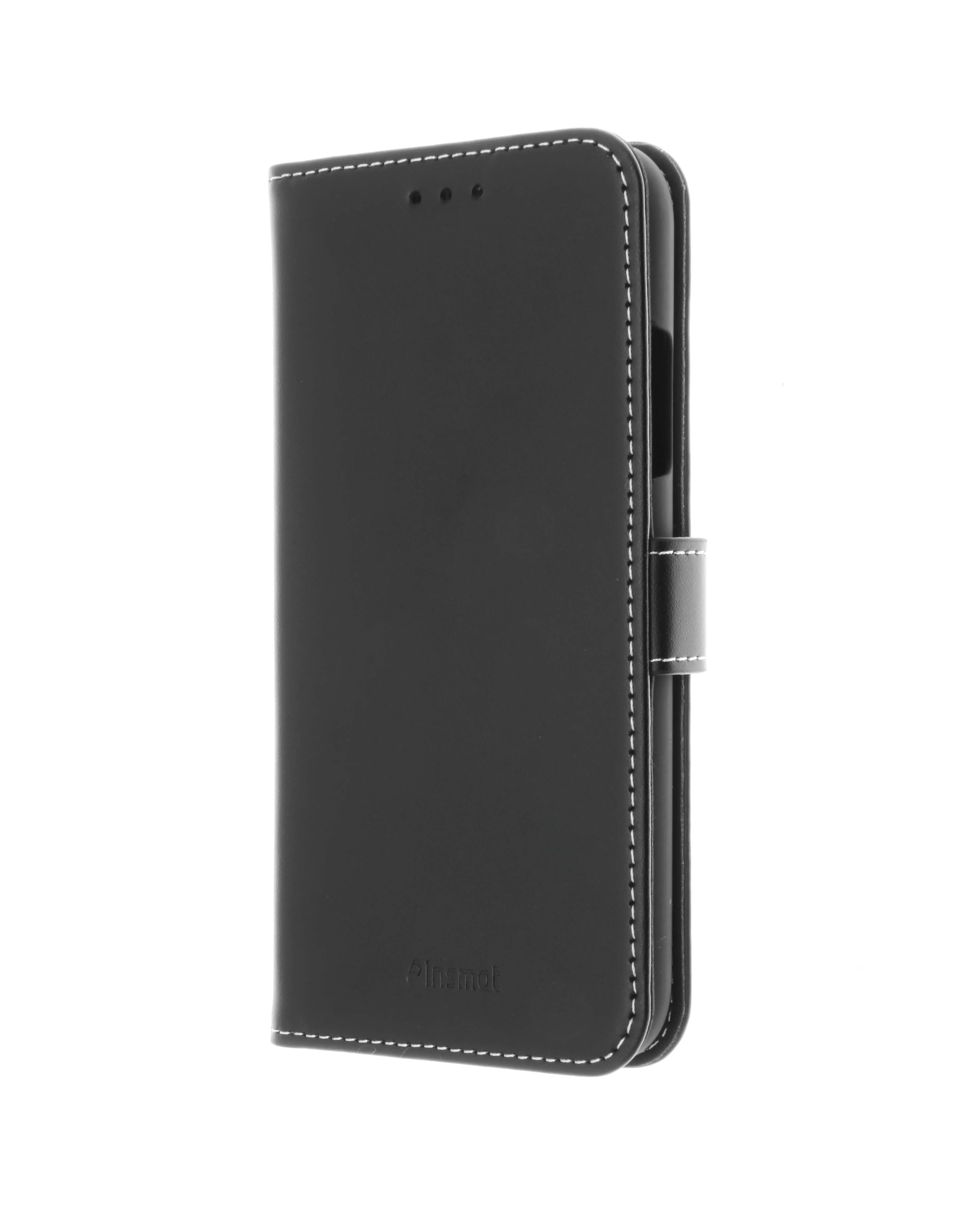 Insmat Flip Case, iPhone 11 Pro Max - Wallet Case, Black
