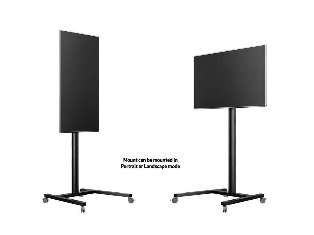 MB Display Stand 180 Single Black 32inch-63inch 50kg VESA up to 700x400