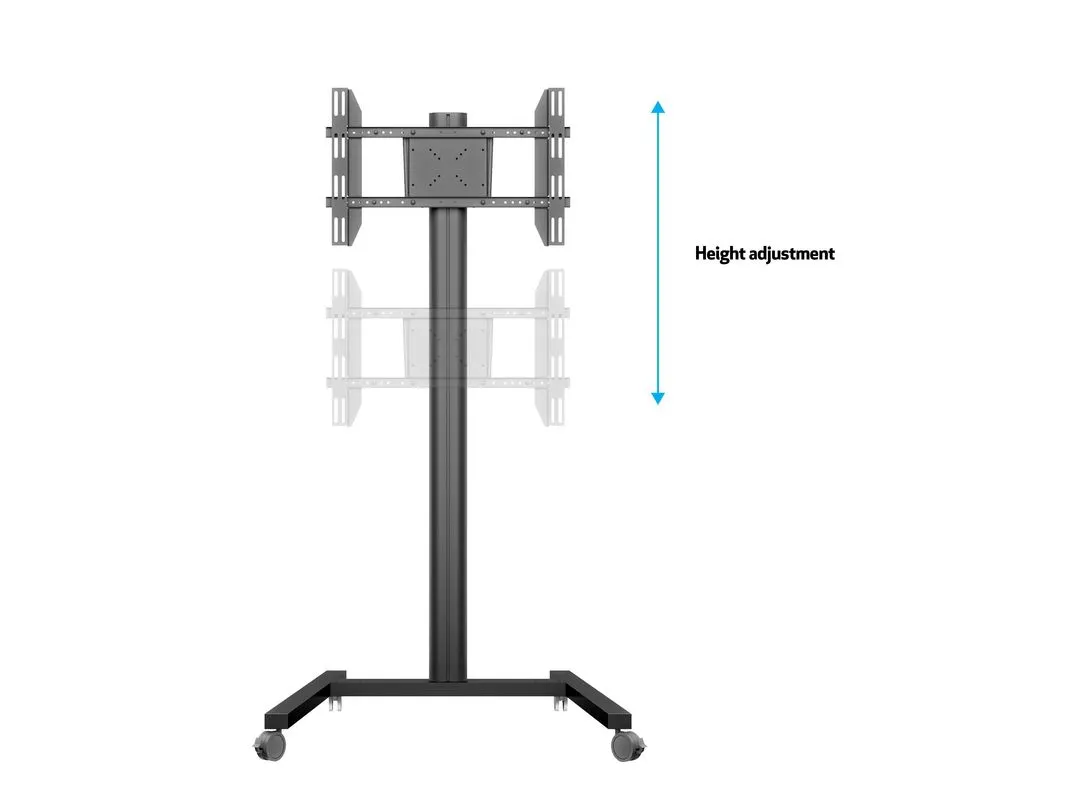 MB Display Stand 180 Single Black 32inch-63inch 50kg VESA up to 700x400